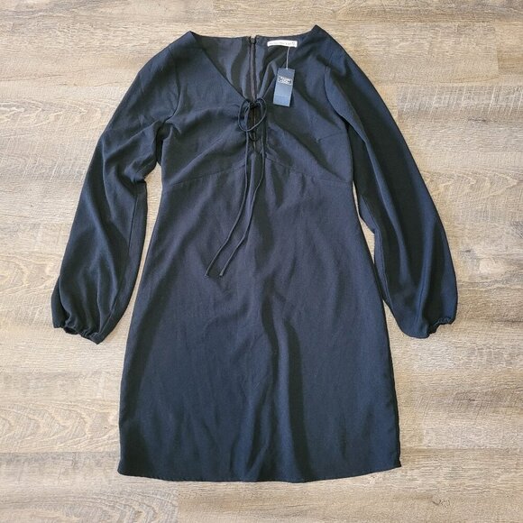 NWT ABERCROMBIE & FITCH | Long Sleeve Dress | Sz. M Tall - Picture 1 of 7